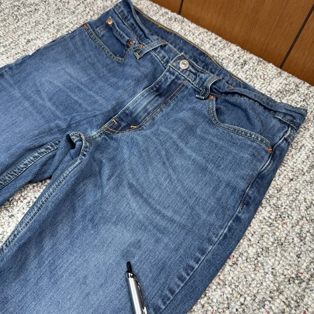 Levi's 511 Jeans Mens 32x32 Fits 31x30 Straight Leg Blue Denim Workwear